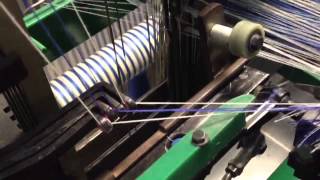 foot pedal powered loom [upl. by Hgiellek]