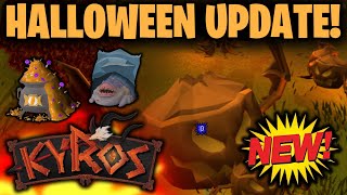 NEW HALLOWEEN UPDATE amp DUKE amp MINOTAUR CLAIM FREE 120 MYSTERY BOXES FOR JOINING  Kyros RSPS [upl. by Obmar]