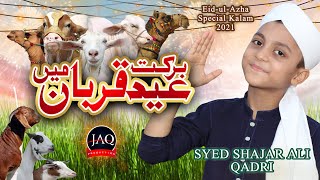 Barkat Eid e Qurban Main  Eid Special Kalam 2021  Shajar Ali Noorani  JAQ Production [upl. by Woo897]