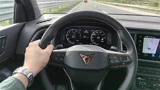 Cupra Ateca 15 TSI 2023  conusmption on highway long term and since refuel [upl. by Nirrok613]