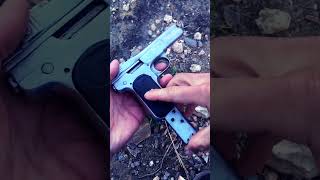 Fn M1900 pistol fire test gun 9mmluger airsoft machinepistol coltfirearms mm2 mauser glock [upl. by Sudderth725]