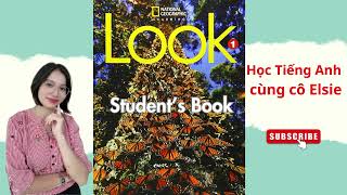 Track 156Look 1Students BookTiếng Anh cô Elsie [upl. by Areikahs]