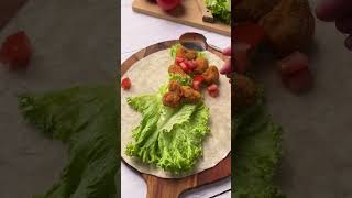 Plantbased Southern style bites wrap easydinner kidfriendly vegetarian [upl. by Tiersten135]