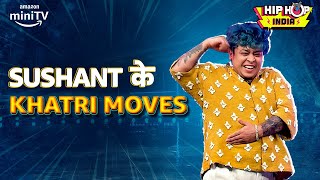 Sushant Khatris Fiery Dance Moves🔥 Hip Hop India  Remo Dsouza Badshah Raftaar  Amazon miniTV [upl. by Gensmer314]