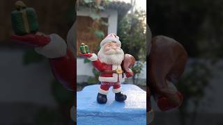 অবশেষে আজ santa claus বানিয়ে ফেললাম 🎅art clay model christmas santaclaus shorts minivlog [upl. by Koy283]