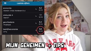 MAKKELIJK HOGE CIJFERS HALEN mijn geheimen  tips [upl. by Irtimid]