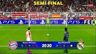 Bayern Munich vs Real Madrid  Penalty Shootout  Semi Final UEFA Champions League 2024  PES [upl. by Swetlana]