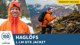 Haglöfs LIM GTX Jacket  Review [upl. by Narut75]