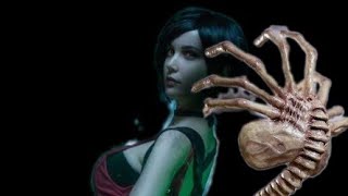 ada wong vs facehugger garrys mod animation [upl. by Cogswell924]