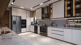 Modern Kitchen Cabinet Design 2025 Modern Stylish Kitchen Cabinet Design [upl. by Aneerol826]