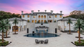 This 24500000 MEGA MANSION in Southlake Texas is a showplace of the highest caliber [upl. by Yrogerg]