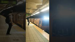 Rare Service Train In NYC Subway 💥 train nyctsubway shorts [upl. by Darcee]