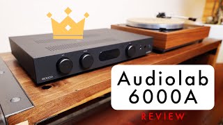 Audiolab 6000A Review  This Integrated Amplifier Has It Going On [upl. by Reid238]