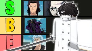 Type Soul Full UPDATED Arrancar Tier list [upl. by Ibrik]