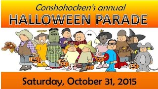 2015 Conshohocken Annual Halloween Parade [upl. by Eitsirc43]