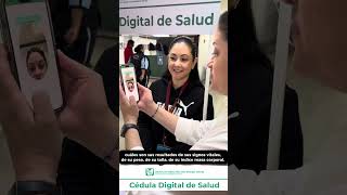 ✅ Con la Cédula Digital de Salud avanza IMSS en la transformación digital de sus servicios [upl. by Eimiaj]