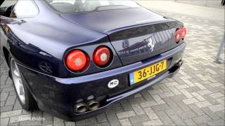 Ferrari 550 Maranello revs and acceleration HD [upl. by Oswell215]