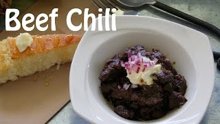 How to Make Beef Chili Without Beans  The Frugal Chef [upl. by Acissaj]