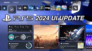 BIG PS5 UI Home Screen Upgrade Widgets Friend Activities Live Wallpapers amp More [upl. by Nicolai953]