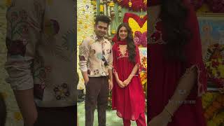 Ram Pothineni Bhagyashri Borse New Movie Opening Pooja Ceremony Visuals  rapo22  Filmee Zone [upl. by Nosnevets391]