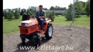 Kubota B115D eladó japán kistraktor a KeletAgronál  Japanese compact tractor at the KeletAgro [upl. by Dittman]