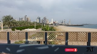 Kuwait Salmiya  beach  soccer Field  Area [upl. by Enitnelav]