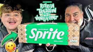 NEW Sprite Vanilla Frost Review  Kroger EXCLUSIVE [upl. by Yadseut]