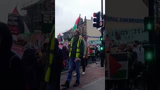 Leeds ProPalestine protest 9th November 2024 leeds protest gaza Palestine [upl. by Latrell622]