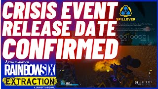 Spillover CRISIS EVENT Release Date Officially Confirmed  Rainbow Six Extraction [upl. by Loeb]