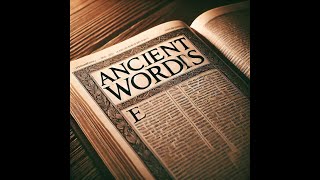 Ancient Words  COVER by Kevin Schultz [upl. by Chinua]