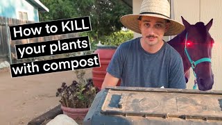 Tumbler Compost Setup for Small Garden  FCMP IM4000 Dual Chamber Tumbling Composter [upl. by Nnod587]