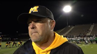 Malakoff Head Coach Jamie Driskell speaks on dominant playoff victory [upl. by Cort]