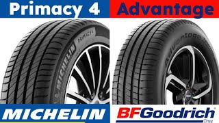 Michelin Primacy 4 vs BFGoodrich Advantage [upl. by Aleuname]