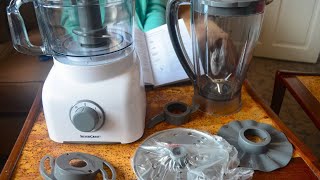 UNBOXING LIDL SILVERCREST MULTI FUNCTION FOOD PROCESSOR [upl. by Eniron900]