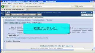 NCBI BLASTの使い方 〜基本編〜 2010 [upl. by Avera]