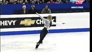 Evgeni Plushenko 2003 EC LP St Petersburg 300 [upl. by Hayyikaz]