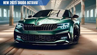 First Look 2025 Skoda Octavia  The Perfect Blend of Luxury and Sportiness [upl. by Rebane]