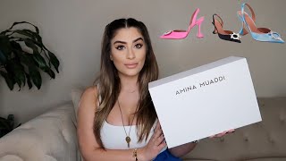 Amina Muaddi Begum Heels  Review and Unboxing [upl. by Attenborough]