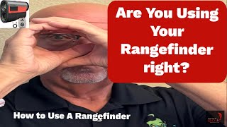 How To Use A Golf Rangefinder [upl. by Ahsaya]