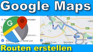 Google Maps  Touren  Routenplanung auf dem Handy und teilen [upl. by Roana]