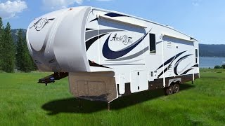 Quick Tour Of the Arctic Fox SIlver Fox 355Z Fifth Wheel [upl. by Ylus]