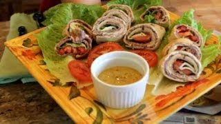 Roast Beef Pinwheels with Tortillas  Roast Beef Recipes [upl. by Eade781]