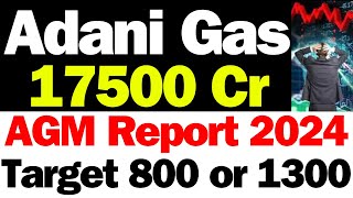 Adani 17500 Crore  Adani Total Gas Latest News  ATGL Share Latest News  ATGL Latest News Today [upl. by Amsirhc]