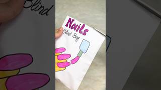 Nails 💅 Blind Bag blindbag asmr squishy nails art unboxing craft [upl. by Giulietta]