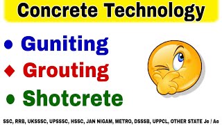 Guniting  Shotcrete  Grouting  Difference 🤔 [upl. by Nurse]