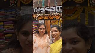 Missamma Store collections Vijayawada missamma ushaprasad shopping sarees [upl. by Ahsitam379]