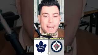 Will the Maple Leafs hand the Jets their first loss [upl. by Crompton971]