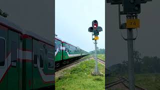 Mohanagar Provati railway shortvideo train [upl. by Lleznov]