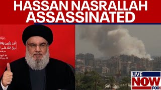 BREAKING Hezbollah leader Hassan Nasrallah DEAD in Israel strike on Beirut terror group confirms [upl. by Aynos]