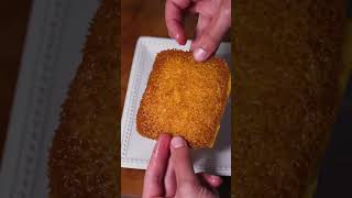 Making a grilled cheese sandwich using ONLY cheese no bread [upl. by Tronna]